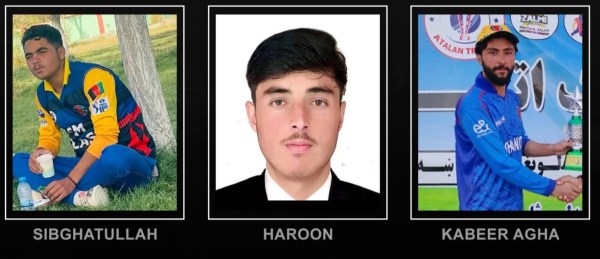 Three players (Kabeer, Sibghatullah and Haroon) killed in Pakistani attack in Urgun District in Paktika Province of Afghanistan on October 18th 2025