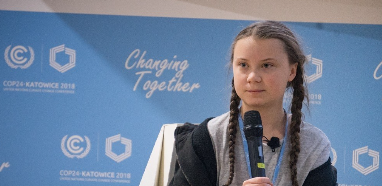 Swedish climate activist leader Greta Thunberg (Photo courtesy of UNFCCC)