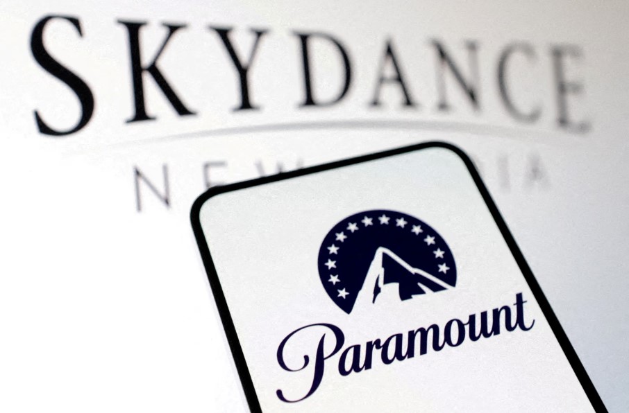 Paramount Global and Skydance logos are seen in this illustration taken December 17, 2024