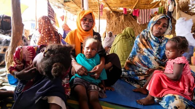 Hundreds of thousands of people have been forced to flee their homes because of the ongoing conflict