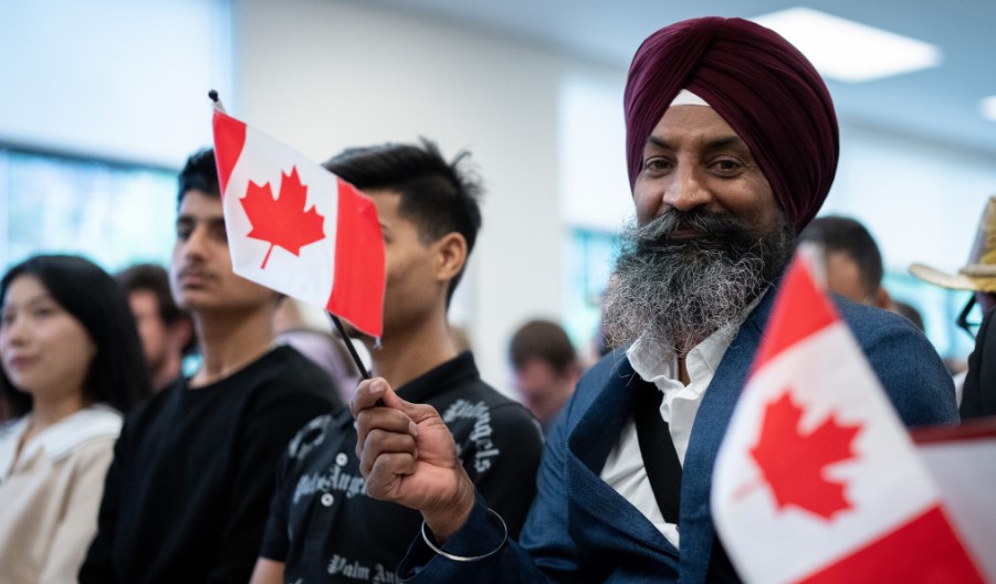 Representative image of a Sikh immigrant in Canada