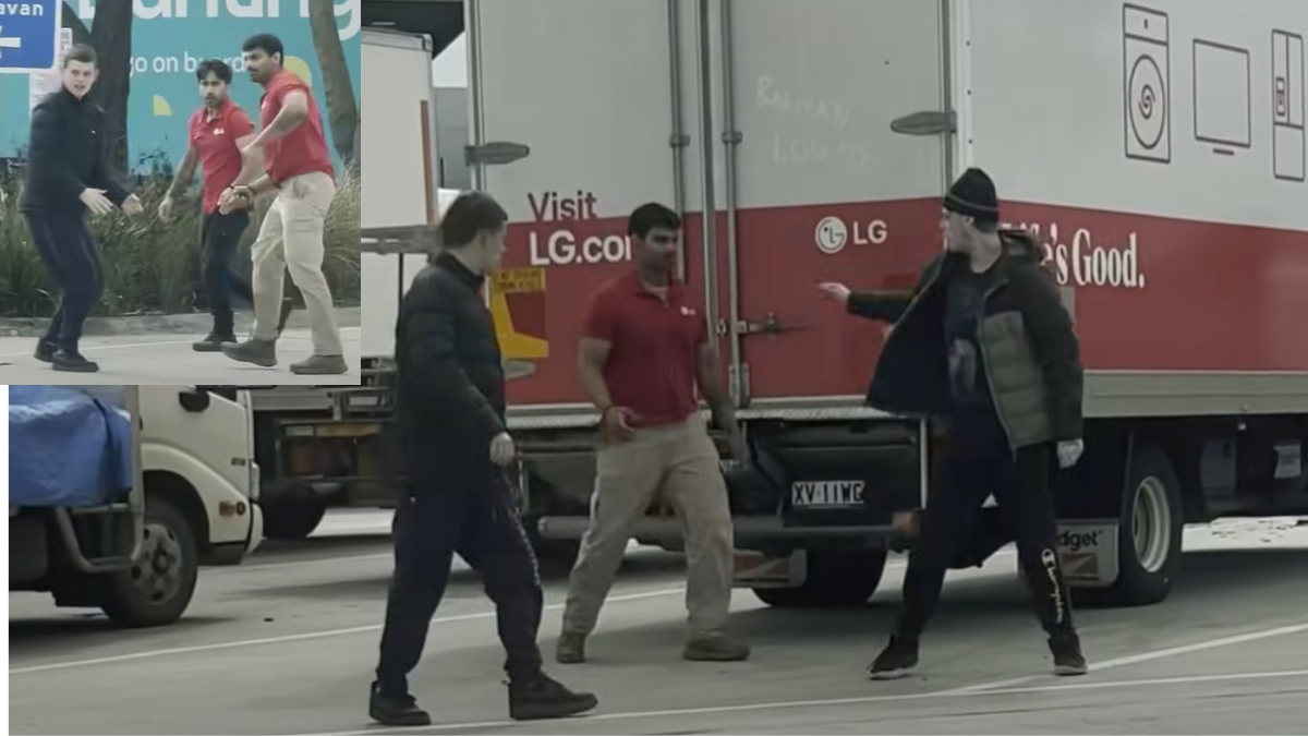 Suspects demanded truck keys, assaulted driver at Scoresby service station; police arrest two men in Heathmont the following day