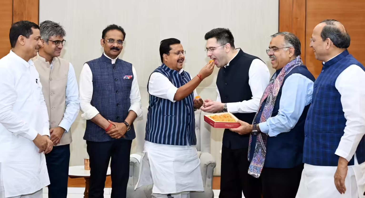 Raghav Chadha joins BJP